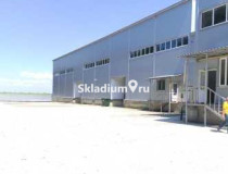 Вид здания. Сухой склад (+18) Склад Ростовская обл, Аксайский р-н, поселок Красный, ул Дорожная , 10 688 м2 фото 1